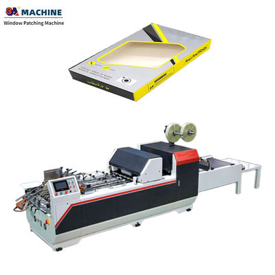 Máquina de plegado de papel L540 * W130 * 160cm Velocidad automática completa 650S Parche de ventanas