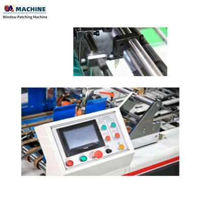 Máquina de plegado de papel L540 * W130 * 160cm Velocidad automática completa 650S Parche de ventanas