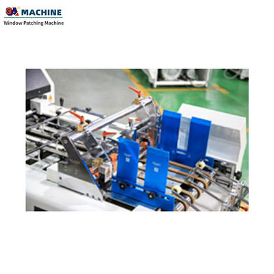 Máquina de plegado de papel L540 * W130 * 160cm Velocidad automática completa 650S Parche de ventanas