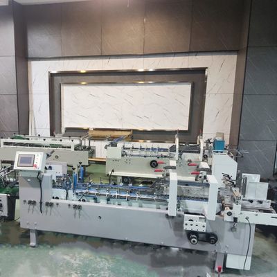 3ACQ 580E Máquina de pegamento automático plegable para pegamento de carpetas de cajas pequeñas