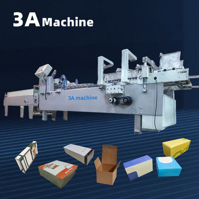 Máquina de plegado de cajas de papel con ancho desplegado de 70 mm-400 mm 380V Voltage 3ACQ-580D Modelo