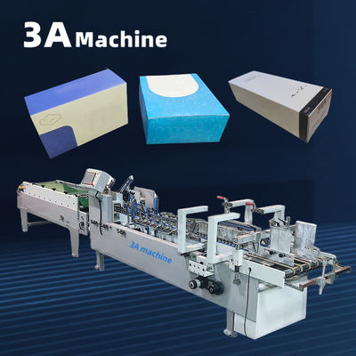 Máquina de pegamento automática de carpeta automática 3ACQ-580D para línea de embalaje industrial
