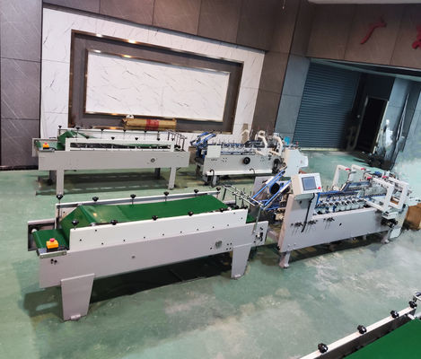 Máquina de pegamento automática de carpeta automática 3ACQ-580D para línea de embalaje industrial