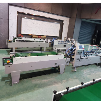3ACQ-580D Gluer automático para carpetas mecánico para 4 y 6 esquinas plegable 1200 KG peso