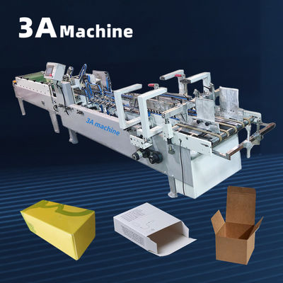 3ACQ-580D Gluer automático de carpetas con máquina de correas fácil de operar y semiautomático