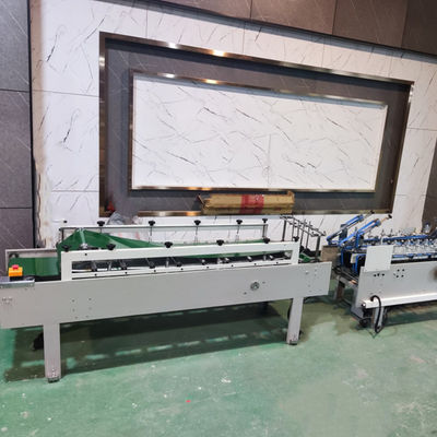 3ACQ-580D Gluer automático de carpetas con máquina de correas fácil de operar y semiautomático