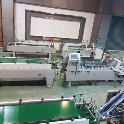 3ACQ-580D Gluer automático de carpetas con máquina de correas fácil de operar y semiautomático