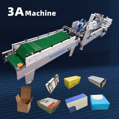 3A Máquina automática de adhesión por rociado de cartón de carpeta con tanque de presión y pistola de rociado