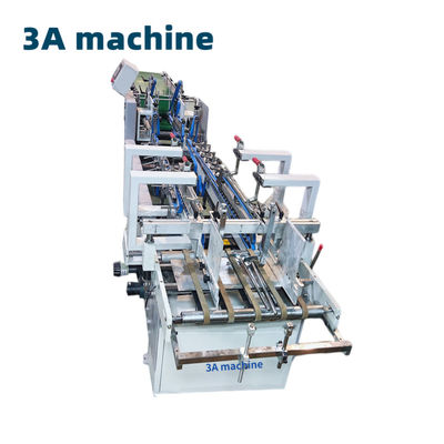 Máquina de carpeta de papel y pegamento de alta velocidad 3ACQ 580D con máquina de pegamento automática de 5.5kw