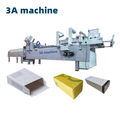 4Solución de embalaje automática de cartón corrugado.5KW para la caja de papeletas de papas fritas