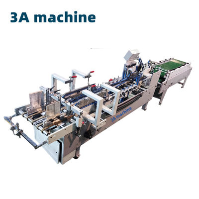 4Solución de embalaje automática de cartón corrugado.5KW para la caja de papeletas de papas fritas