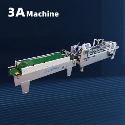 3ACQ 580D Caja de cartón máquina de cartón máquina de pegado de cola ideal para el embalaje