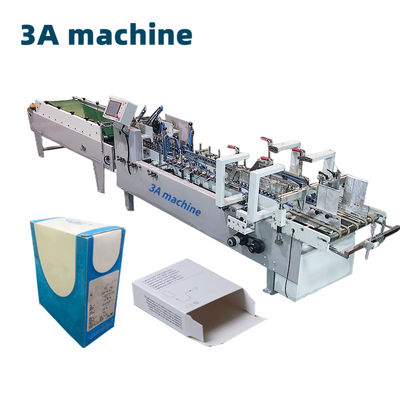 3ACQ 580D máquina de pegamento de cartón plegable caja de la máquina de pegamento de la máquina para el grado automático