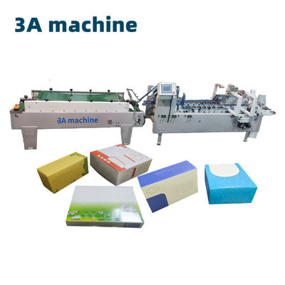 Entrega oportuna Video de retroalimentación sobre el progreso de la producción para la máquina de pegamento de papel 3ACQ 580D