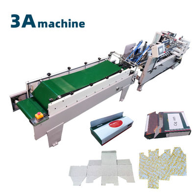 3ACQ-580E Máquina de pegado de papel de carpeta Cinturón de pegamento para el plegado suave y preciso