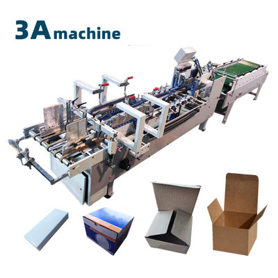 6*1*1.35M Máquina semiautomática para pegar carpetas de cartón para pegar carpetas de cartón 130mm-500mm