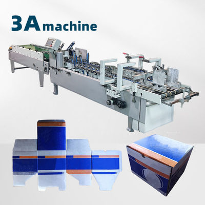 6*1*1.35M Máquina semiautomática para pegar carpetas de cartón para pegar carpetas de cartón 130mm-500mm