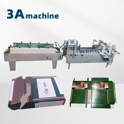 Máquina automática de pegamento de carpetas para la producción de plantas de fabricación industrial
