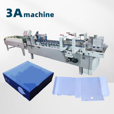 3ACQ 580E Máquina de pegamento de carpetas de cartón corrugado automático de doble pieza