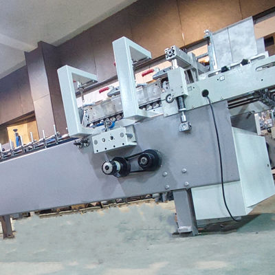 Velocidad de trabajo de 230 m/min Máquina de pegamento de carpetas semiautomática Mini Box