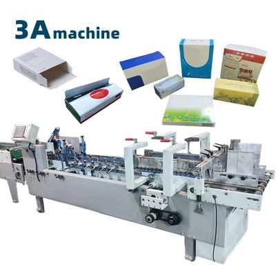 Máquina plegable de cajas de cartón con departamento de producción opcional y cotización adicional