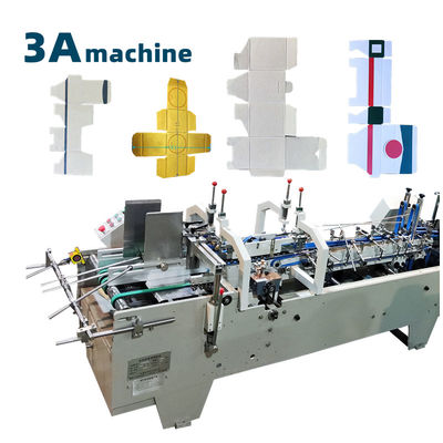 Máquina de fabricación de cajas de cartón 6*1*1.35M controlada por PLC para la producción de cajas corrugadas