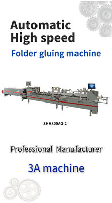 SHH-800AG-2 Bloqueador automático de la parte inferior del pliegue Flexo Adéquato para varios tipos de papel