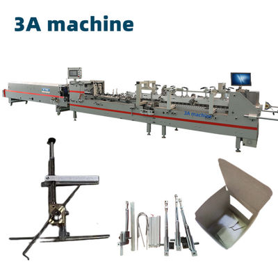 SHH 800AG-2 Gluer de carpeta de bloqueo automático de fondo La solución perfecta para el plegado de papel