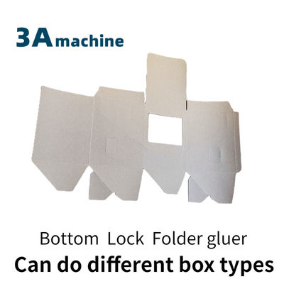 Modelo 1100 Automático 46 Corner Folder Gluer para el tamaño máximo 2 700mm Caja plegable de fondo