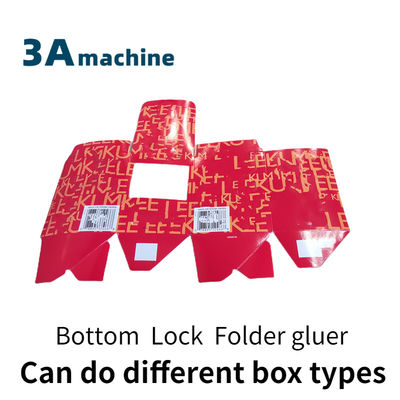 Modelo 1100 Automático 46 Corner Folder Gluer para el tamaño máximo 2 700mm Caja plegable de fondo