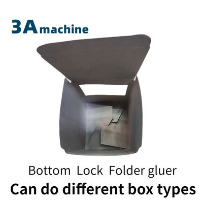 Modelo 1100 Automático 46 Corner Folder Gluer para el tamaño máximo 2 700mm Caja plegable de fondo
