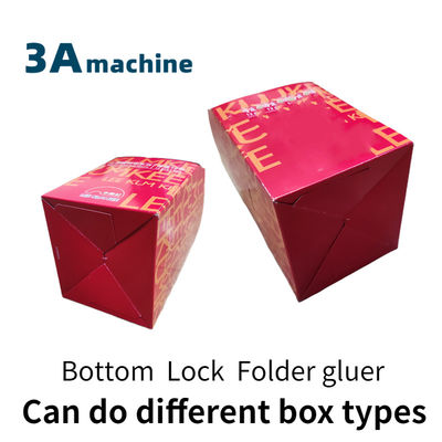 Modelo 1100 Automático 46 Corner Folder Gluer para el tamaño máximo 2 700mm Caja plegable de fondo