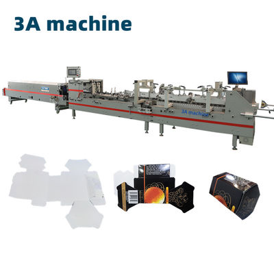 SHH 800AG-2 Máquina de pegado de cajas plegables con bloqueo automático en el fondo para cajas de papel adecuadas