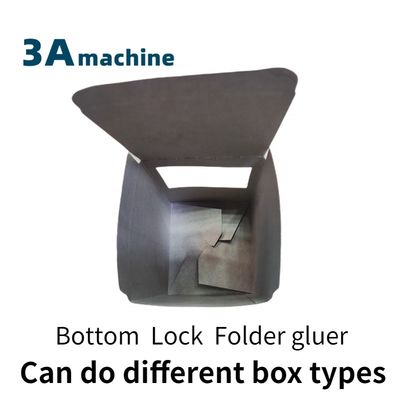 Máquina de bloqueo automático para carpetas de cartón de 250 g a 650 g