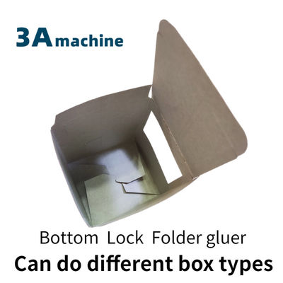 SHH 800AG-2 Bloqueador automático de fondo Flexo Folder Gluer Perfecto para cajas plegables de fondo