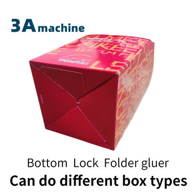 SHH 800AG-2 Bloqueador automático de fondo Flexo Folder Gluer Perfecto para cajas plegables de fondo