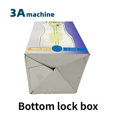 CQT900YG-2 Máquina de fabricación de cajas de embalaje con cerradura inferior pre-doblada para alta productividad