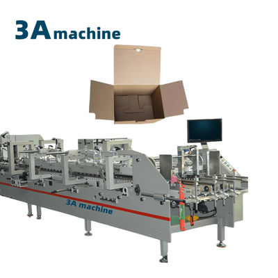 3A PLC CQT900YG-2 Pre-doblada caja automática para hacer carpeta máquina de pegamento para la cocción de cajas