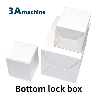 3A PLC CQT900YG-2 Pre-doblada caja automática para hacer carpeta máquina de pegamento para la cocción de cajas