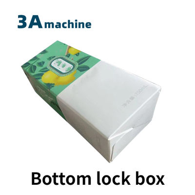 CQT900YG-2 Pre-doblado bloqueo de la parte inferior de la caja de comida para llevarse la máquina de fabricación de cajas pequeñas