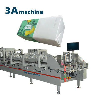 Caja de bloqueo de fondo predoblada Máquina de pegado Tiendas de impresión 2200 KG Jori Box Folder Gluer