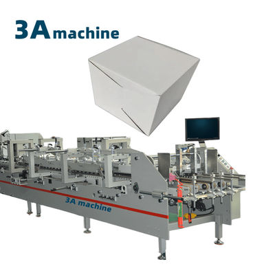 CQT 900YG-2 Máquina de pegado de cerradura de fondo predoblada para la producción de cajas de comida para llevar