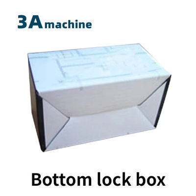 CQT 900YG-2 Máquina de pegado de cerradura de fondo predoblada para la producción de cajas de comida para llevar