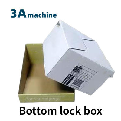Máquinas de pegado de cerradura de fondo pre-dobladas para la fabricación de cajas profesionales CQT 900YG-2