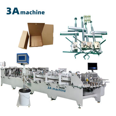 CQT 900YG-2 Pegamento mecánico de carpetas para la fabricación de cajas de cartón corrugado predobladas