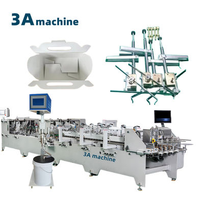 CQT 900YG-2 Máquina de fabricación de cajas corrugadas con cerradura de fondo, carpeta, piezas de pegamento, papel y cartón, máquina de pegar 2800 kg