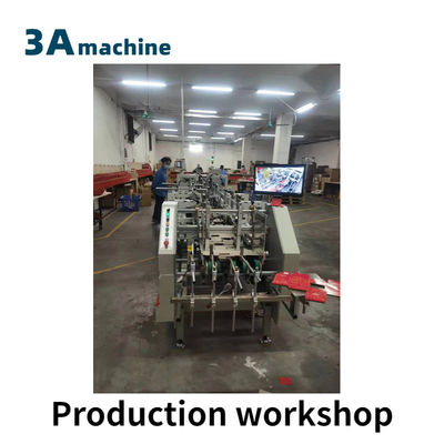 CQT 650JYG Bloqueo automático de la caja de fondo de carpeta-gluer 650 con pre-plegable y bot de bloqueo automático de carpeta Gluer plegable máquina de pegamento