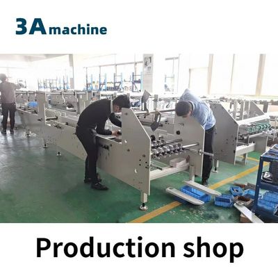 CQT 650JYG Bloqueo automático de la caja de fondo de carpeta-gluer 650 con pre-plegable y bot de bloqueo automático de carpeta Gluer plegable máquina de pegamento