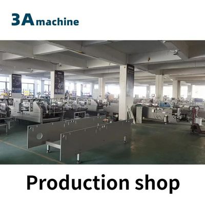 CQT 650JYG Bloqueo automático de la caja de fondo de carpeta-gluer 650 con pre-plegable y bot de bloqueo automático de carpeta Gluer plegable máquina de pegamento