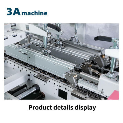 Material de papel 2 3 capas corrugado 1100 JGKW Caja haciendo carpeta máquina de pegamento